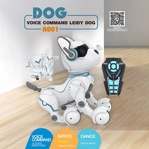 ربات اسباب بازی سگ کنترلی مدل Remote Control Robot LEIDY DOG Toy A001_اسباب بازی